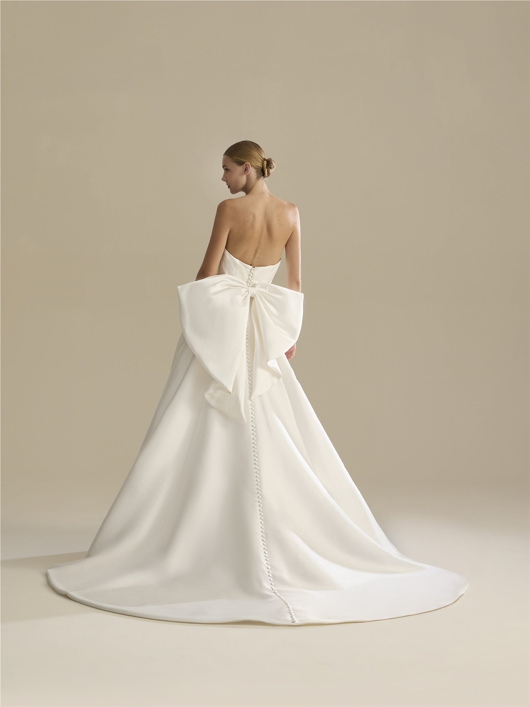 Parte delantera lazo en mikado BOW-LA02.