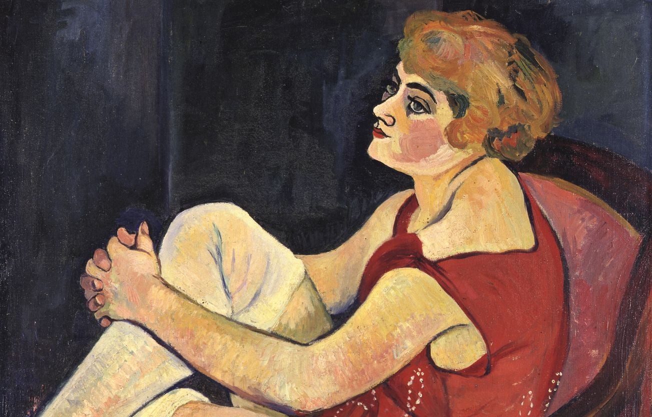 Suzanne Valadon. Mujeres con medias blancas, 1924. Musée des Beaux Arts de Nancy © Nancy, Musée des Beaux-Arts / G. Mangin